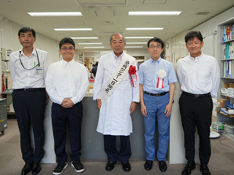 姫路市民生委員児童委員連合会副会長の長川繁生さん